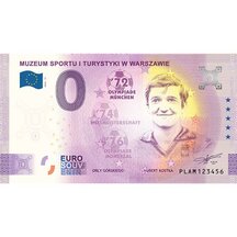 0 Euro Souvenir Poland 2022 - Museum of Sport and Tourism in Warsaw 17