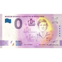 0 Euro Souvenir Poland 2022 - Museum of Sport and Tourism in Warsaw 18
