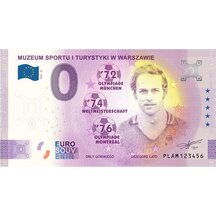 0 Euro Souvenir Poland 2022 - Museum of Sport and Tourism in Warsaw 20