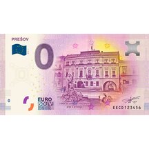 0 Euro Souvenir Slovakia 2019 - Prešov