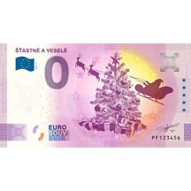 0 Euro Souvenir Slovakia 2020 - Merry and Happy