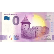 0 Euro Souvenir Slovakia 2021 - Šomoška Castle