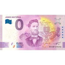 0 Euro Souvenir Slovakia 2021 - Janko Matúška
