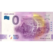 0 Euro Souvenir Slovakia 2022 - Likava Castle (reprint)