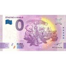 0 Euro Souvenir Slovakia 2023 - Merry and Happy