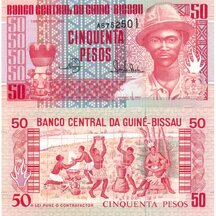 50 Pesos 1990 Guinea-Bissau