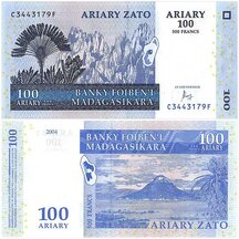 100 Ariary 2004 Madagascar