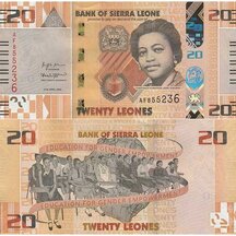 20 Leones 2022 Sierra Leone