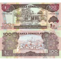 100 Shillings 2002 Somalia