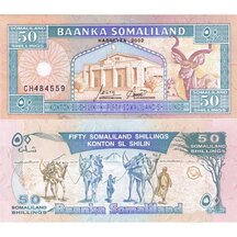 50 Shillings 2002 Somalia