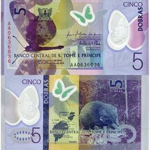 5 Dobras 2016 São Tomé and Príncipe