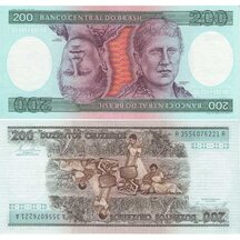 200 Cruzeiros 1984 Brazil