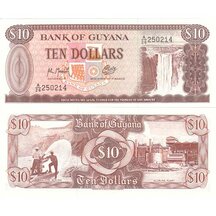 10 Dollars 1992 Guyana
