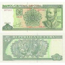 5 Pesos 2019 Cuba