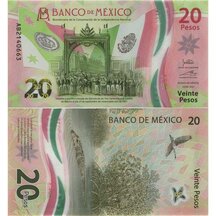 20 Pesos 2021 Mexico