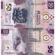 50 Pesos 2021 Mexico