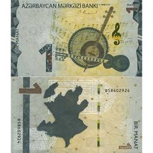 1 Manat 2020 Azerbaijan