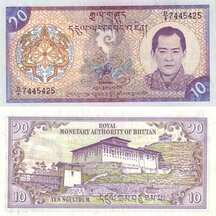 10 Ngultrum 2000 Bhutan
