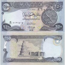 250 Dinars 2018 Iraq