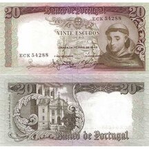 20 Escudos 1964 Portugal