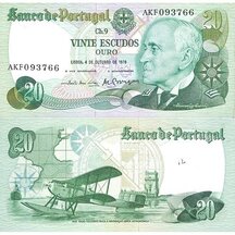 20 Escudos 1978 Portugal