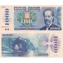 1000 Korunas 1985 Czechoslovakia - series C