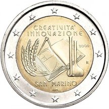 2 EURO San Marino 2009 - European Year of Creativity and Innovation