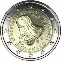 2 EURO Slovakia 2009 - 20th Anniversary of November 17th