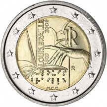 2 EURO Italy 2009 - Louis Braille