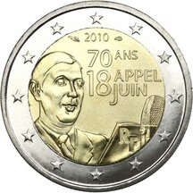 2 EURO France 2010 - Charles de Gaulle