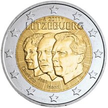 2 EURO Luxembourg 2011 - Grand Duke Jean