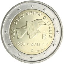 2 EURO Italy 2011 - 150th Anniversary of Unification