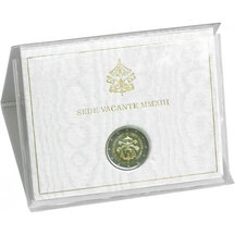 2 EURO Vatican 2013 - Sede Vacante
