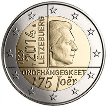 2 EURO Luxembourg 2014 - Independence