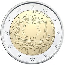 2 EURO Finland 2015 - EU flag