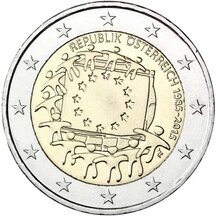 2 EURO Austria 2015 - EU flag