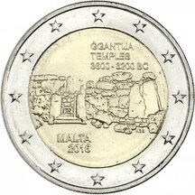 2 EURO Malta 2016 - Ggantija Temples