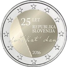 2 EURO Slovenia 2016 - Independence
