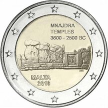 2 EURO Malta 2018 - Mnajdra Temples