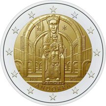 2 EURO Andorra 2021 - Virgin Mary of Meritxell