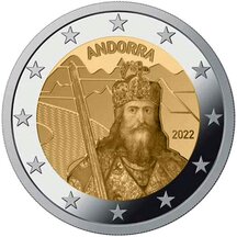 2 EURO Andorra 2022 - Charlemagne