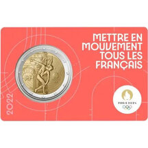 2 EURO France 2022 - Olympic Games 2024 (red)