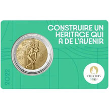 2 EURO France 2022 - Olympic Games 2024 (green)