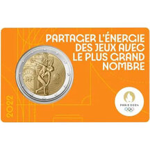 2 EURO France 2022 - Olympic Games 2024 (yellow)
