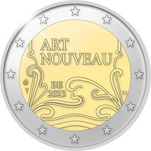 2 EURO Belgium 2023 - Year of Art Nouveau
