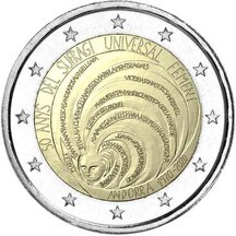 2 EURO Andorra 2020 - Women's Suffrage