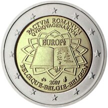 2 EURO Belgium 2007 - Treaty of Rome