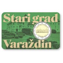 2 EURO Croatia 2024 - Old Town Varaždin - coincard