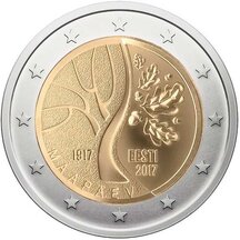 2 EURO Estonia 2017 - Independence
