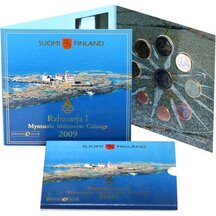 Official set of Euro coins of Finland 2009